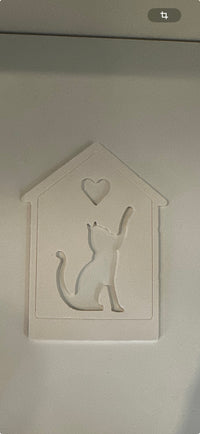 Bougeoir hommage – animal chat