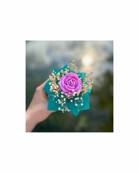 Bouquet de rose parfumée - bougie