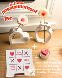 Pack Saint-Valentin – Bougies et créations parfumées artisanales à Dijon