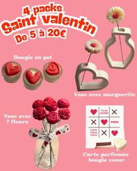 Pack Saint-Valentin – Bougies et créations parfumées artisanales à Dijon