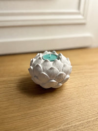 Bougeoir Lotus artisanal