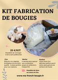 Atelier de création de bougie, fondant